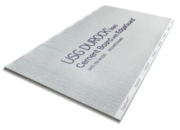 Cement Board with EdgeGuard
