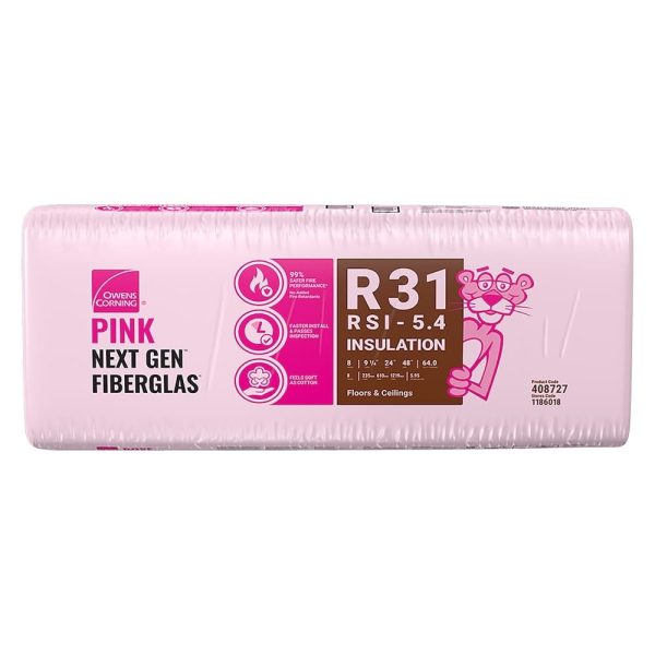 R-31 Fiberglass Insulation