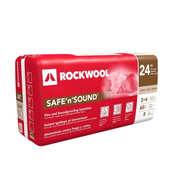 Rockwool 24" O.C. Insulation