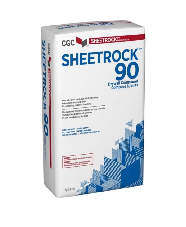 CGC Sheetrock 90 Setting-Type Drywall Compound