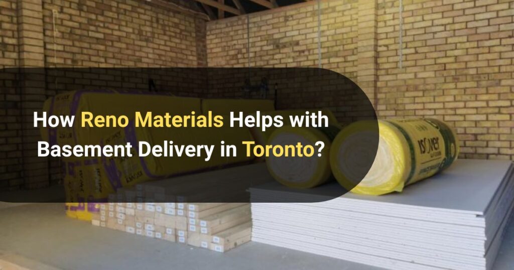 Challenges of Basement Deliveries