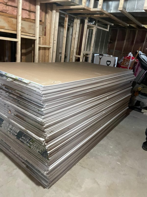 Drywall Main Floor Unloading